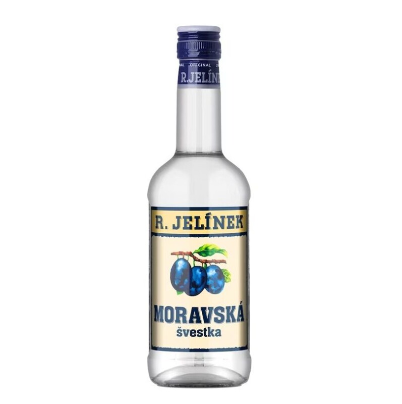 Moravská Švestka 0,5l 38% R.Jelínek